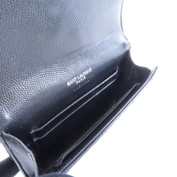 Saint Laurent Ysl Shw Card Case Wallet #141884S38B - Picture 6 of 15